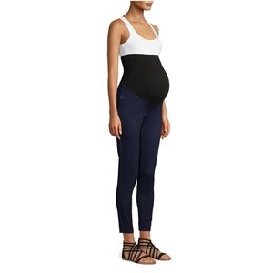 XL Time and Tru Women's Maternity Dark Denim Jeggings